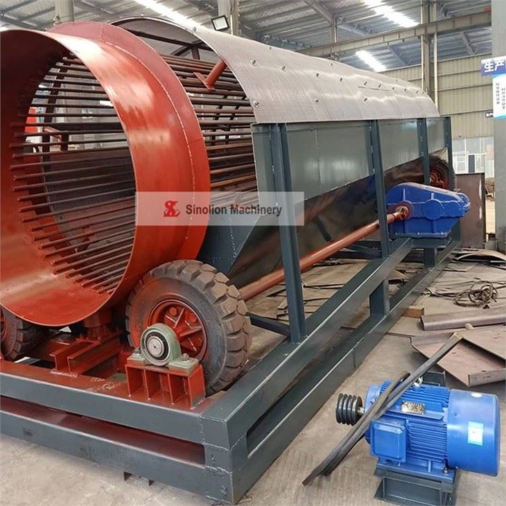 Large Roller Screen For Construction Waste for sale